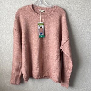 Legendary Outfitters Women's Soft Cozy Crewneck Sweater, Rose XL